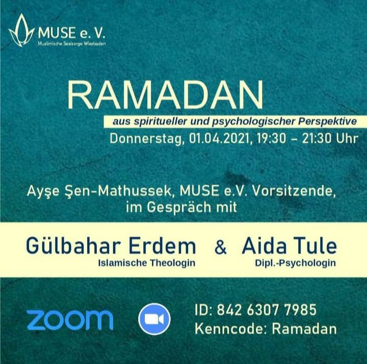 Muse Wiesbaden Gesprächsabend 01.04.2021 "Ramadan"